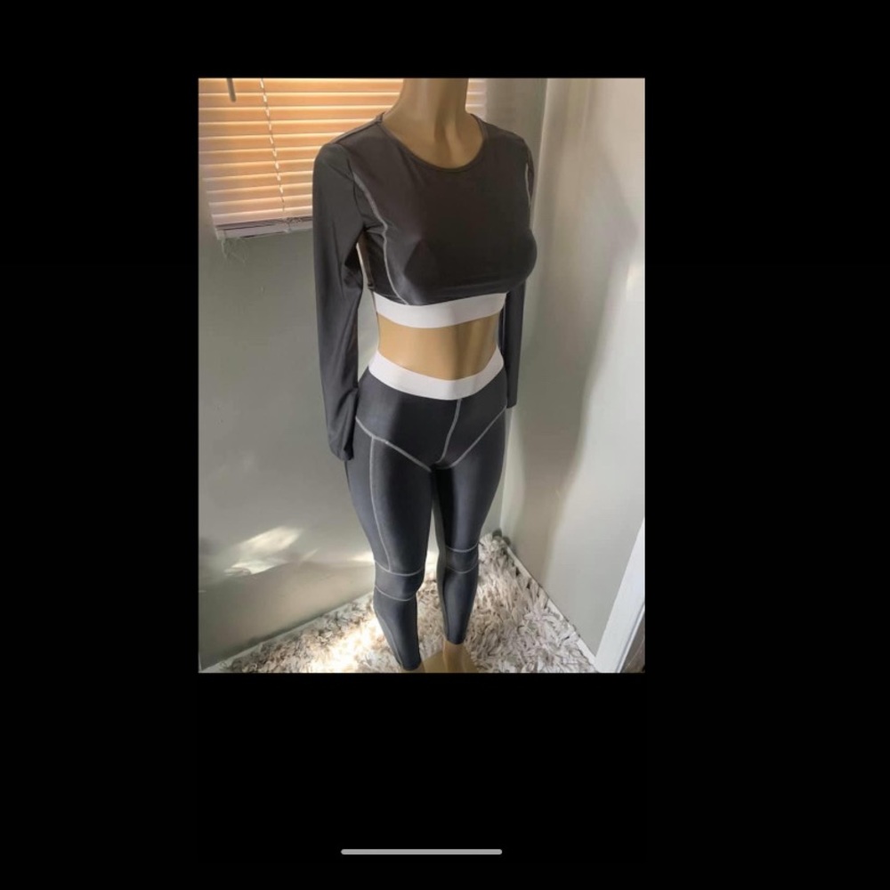 Grey legging set